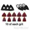 106pc Rockwell Oscillating Tool Sanding Kit Sonicrafter Original