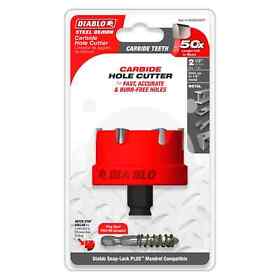 Dhs2500cf 2-1/2 In. Steel Demon Carbide Teeth Hole Cutter Item #dhs2500cf