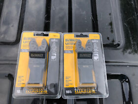 Dwa4209b 2 New Packs. 20 Blades. Dewalt Universal Fitment Oscillating Blades