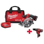 2530-21xc-2408-20 Milwaukee Circular Saw Kit 0546000789656