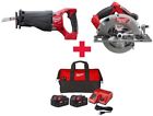 2720-20-2731-20-48-59-1852p Milwaukee Reciprocating Circular Saw Kit Cordless Brushless 0895101003995