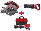 2730-20-2720-20-48-59-1852p Milwaukee Circular Reciprocating Saw Kit Cordless 0895101004220