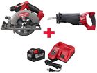 2730-20-2720-20-48-59-1890 Milwaukee Circular Reciprocating Saw Led Light Brushless Cordless 0895101004213