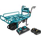 303062538 Makita Brushless Cordless Power Assisted Flat Dolly Kit 0088381856454