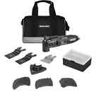 Rk5121k 31piece 0571000 Rockwell Sonicrafter 3amp Oscillating Multi Tool Kit Cut Saw Scrape Sand
