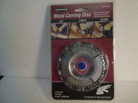 61638 4 Or 41/2 Angle Grinder Wood Carving Disc Shaping Blade Cutting Woodworking Tool