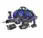 K18-lc2006a 4-tool Kobalt Cordless Kit 18v Lith-ion Drill-sawzall-circ Saw Worklight Case