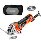 43239-74015 Vonhaus Amp Compact Handheld Circular Plunge Function Saw Blade Case
