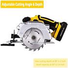 4339871912 Rateim Compact Cordless Circular Saw With Laser Guide 712356843735