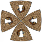 4pkdelta Platinum Blades 4 Pc 601577598428
