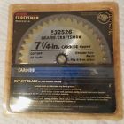 1-craftsman 5 Circular Tooth Blade 40 Arbor " 1 4 932526 7 8