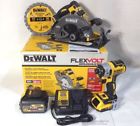 Dcs575t1p1 52136 Dewalt Flex Volt Max Circular Saw Impact Driver Kit