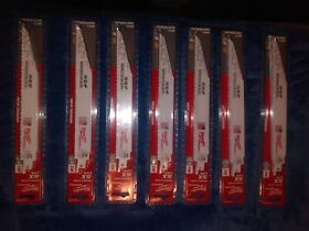 48-00-5706 7 Milwaukee The Wrecker Multi-material Sawzall Blade 9inch 7/11tpi 5pk