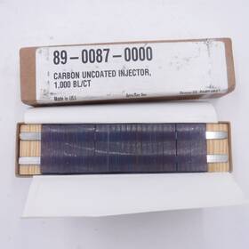89-0087-0000 Accutec 1000 Pack Carbon Uncoated Injector Blades