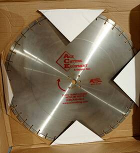 26187r-l Ace Cutting Equipment Saw Blade Ac55