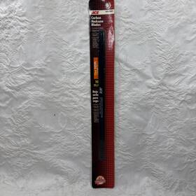 28621 Ace Hardware Carbon Steel Hacksaw Blade Factory Sealed 2-pack Fine 32tpi 10 Inch X 32t
