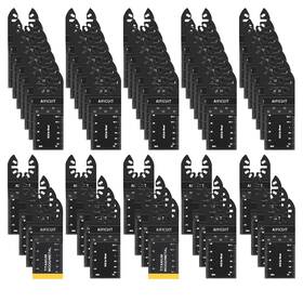 S34-s34t Aificut 55 Pcs Oscillating Saw Blades Quick Release Universal Tool
