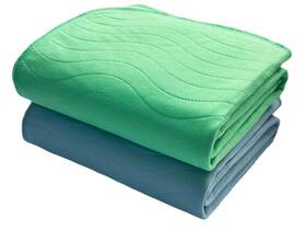 18242 Albelia Washable Bed Pads Underpads 18 Inch X 24 Pack Of 2 - Heavy Absorbency Reusabl