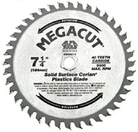 Sb68014 Alfa Tools 10 Inch X 60t Solid Cut Carbide Tipped Saw Blade