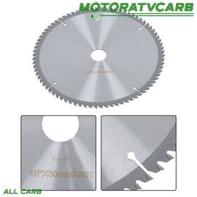 Mot4108348 All-carb 10inch 80 Tooth 30mm Arbor Carbide Saw Blade For Wood With Nails