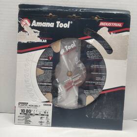 Lb10801 Amana Tool Industrial 10 Inch 80t Saw Blade Thin Kerf Plastic Non-melt