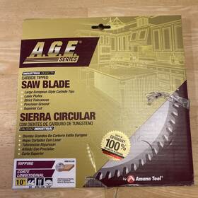 X24tx.126x5 Amana Tool #md10-240 Md10-240 Carbide Tipped Blade 10 Inch X24tx.126x5/8 Atb Germany A.g.e