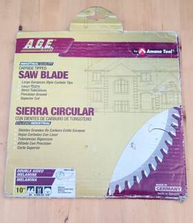 Md10-803 Amana Tool Age Series 10 Inch Saw Blade Double Sided Melamine Board Made In Germany