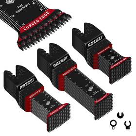 Jp019-us-20240718 Amzwei 30pcs Japanese Teeth Oscillating Tool Blade Crv Extra Long Multi