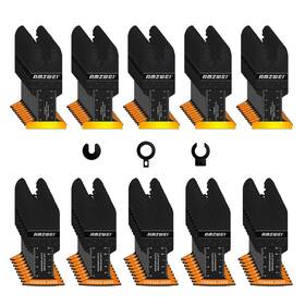 Jp022-us-20240718 Amzwei 100pcs Oscillating Tool Blades Titanium And Hcs Saw For Met