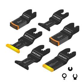 Jp024-us-20240718 Amzwei 22pcs Oscillating Tool Blades Titanium And Hcs For Metal Wood Plastic