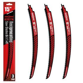 Angelsword 760218603508 15 Inch Arc Edge Reciprocating Saw Blade 6tpi Wood Pruning Bl
