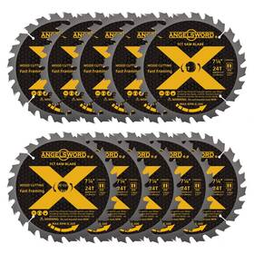 Csbx-7 Angelsword 7-1/4 Inch Circular Saw Blade For Framing Fast Wood Cut... Ship
