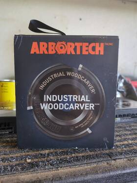 Ind.fg.100 Arbortech Industrial Woodcarver For Angle Grinders New