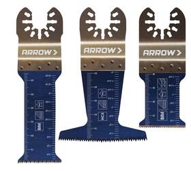 Osc101vp-3 Arrow Fastener 079055101871 Multi-material Oscillating Tool Blade Variety Pack For Coppe
