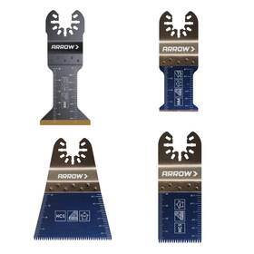 Oscelec1-ek Arrow Fastener 079055790037 4-piece Oscillating Tool Accessory Kit For Drywall Pvc Wo