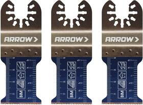 Osc107-3 Arrow Fastener Standard Wood And Nail Oscillating Tool Blade For Pvc C