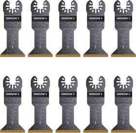 Osc204-10 Arrow Fastener Titanium Coated Oscillating Tool Saw Blades For Woodworking