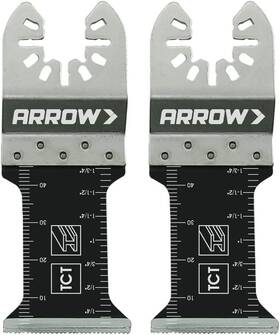 Osc302-2 Arrow Fastener Titanium Coated Carbide Enhanced Oscillating Multitool Saw Bla