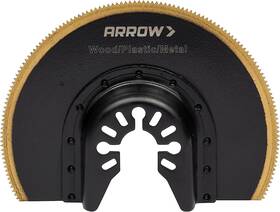 Osc35ca Arrow Fastener Titanium Coated Bi-metal Oscillating Tool Radial Saw Blade For