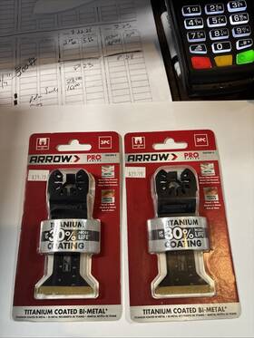 Osc204-3 Arrow Oscillating Tool Blade - Two 3 Packs