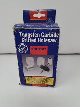 02954 Artu Usa 6pc. Tungsten Carbide Gritted Hole Saws