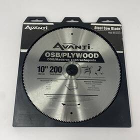 A10200x Avanti 10 Inch X 200-teeth Osb/plywood Saw Blade