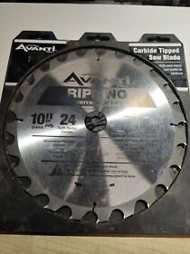 A1024x Avanti 10 In. X 24-teeth Ripping Saw Blade Silver