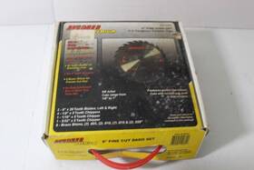 10032 Avenger Premium 6 Inch Fine Cut Dado Set Item