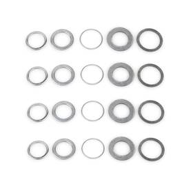 Azh Tech 744110975123 Amonk 20pcs Saw Blade Bushing Set Spacer Adapter Ring 1 Inch