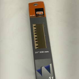 Bahco 311518003906 Bow Saw Replacement Blade Peg Toothing For Cutting Dry Wood And Lumber 21 Inch