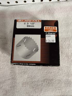 3839-89-vip Bahco Hole Saw 3 1/2 Inch