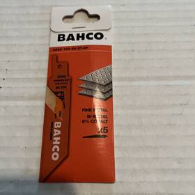 Snp3940 Bahco Snp3940- 100- 24- St- 5p Sandflex Fine Metal Sabre Sawblade 24 Tpi 5 Pack