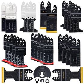 Jp-30 Bao Liter 30pcs Oscillating Saw Blades Universal Titanium Multitool For Wood Pl
