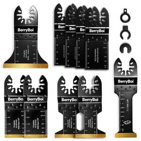 Osi-10 Berryboi 10pc Oscillating Saw Blades And High-carbon Steel Titanium Black Osi-10 Berryboi 10pc Oscillating Saw Blades And High-carbon Steel Titanium Black
